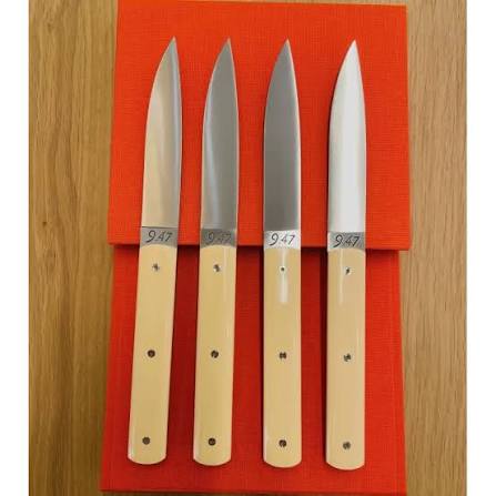Coffret 4 couteaux 947 manche polyacétal ivoire