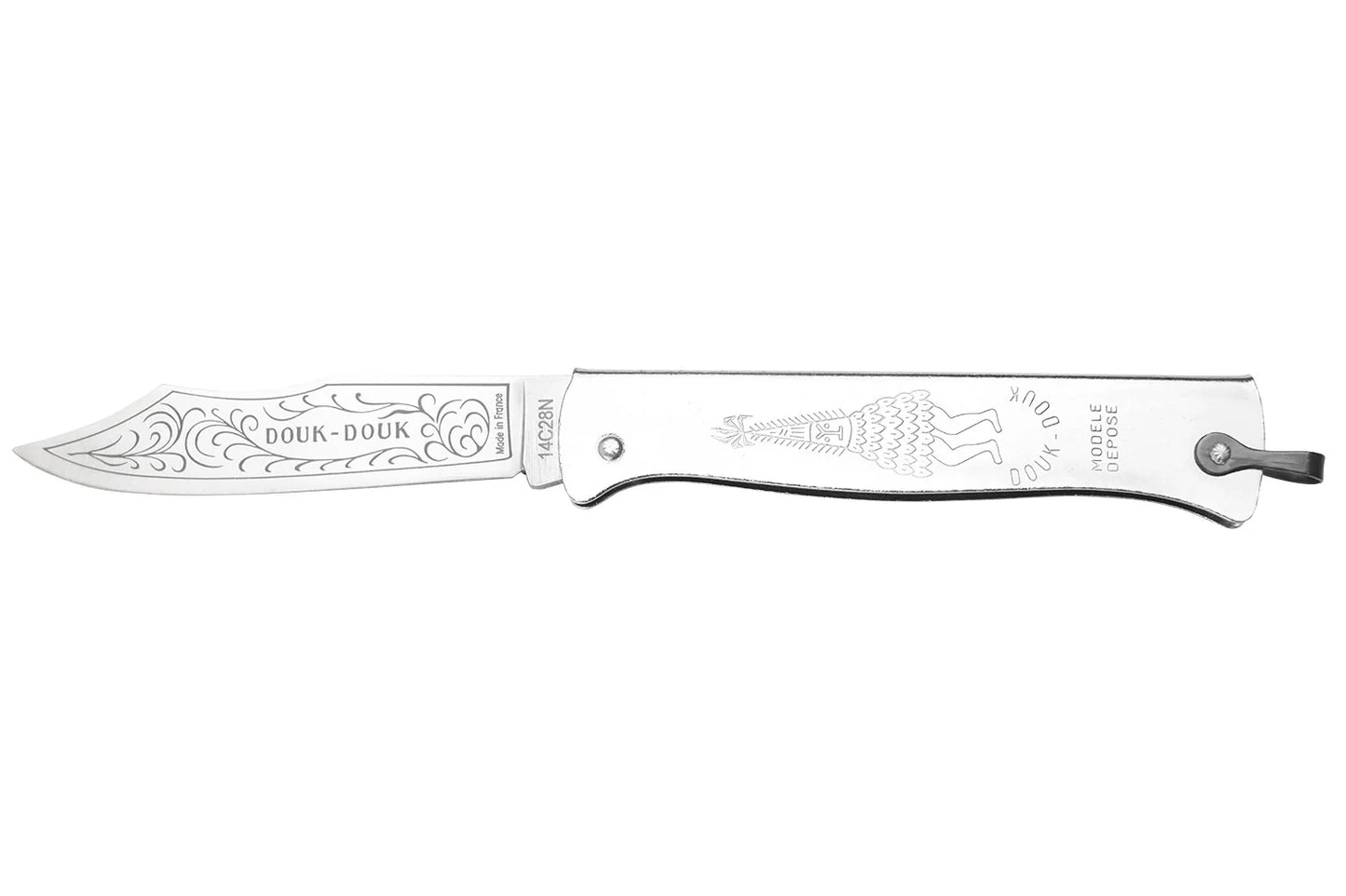 COUTEAU DOUK-DOUK CHROME 11 CMINOX