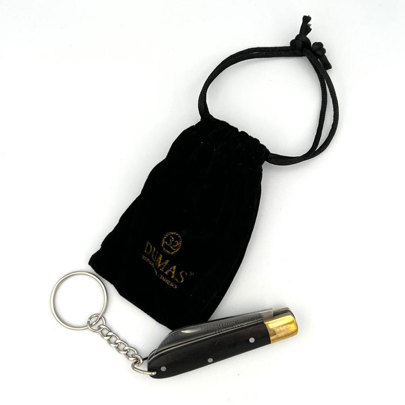 Porte cle canif + pochette 32 dumas