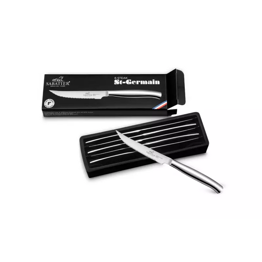 Coffret 6 steaks saint germain lame a dent