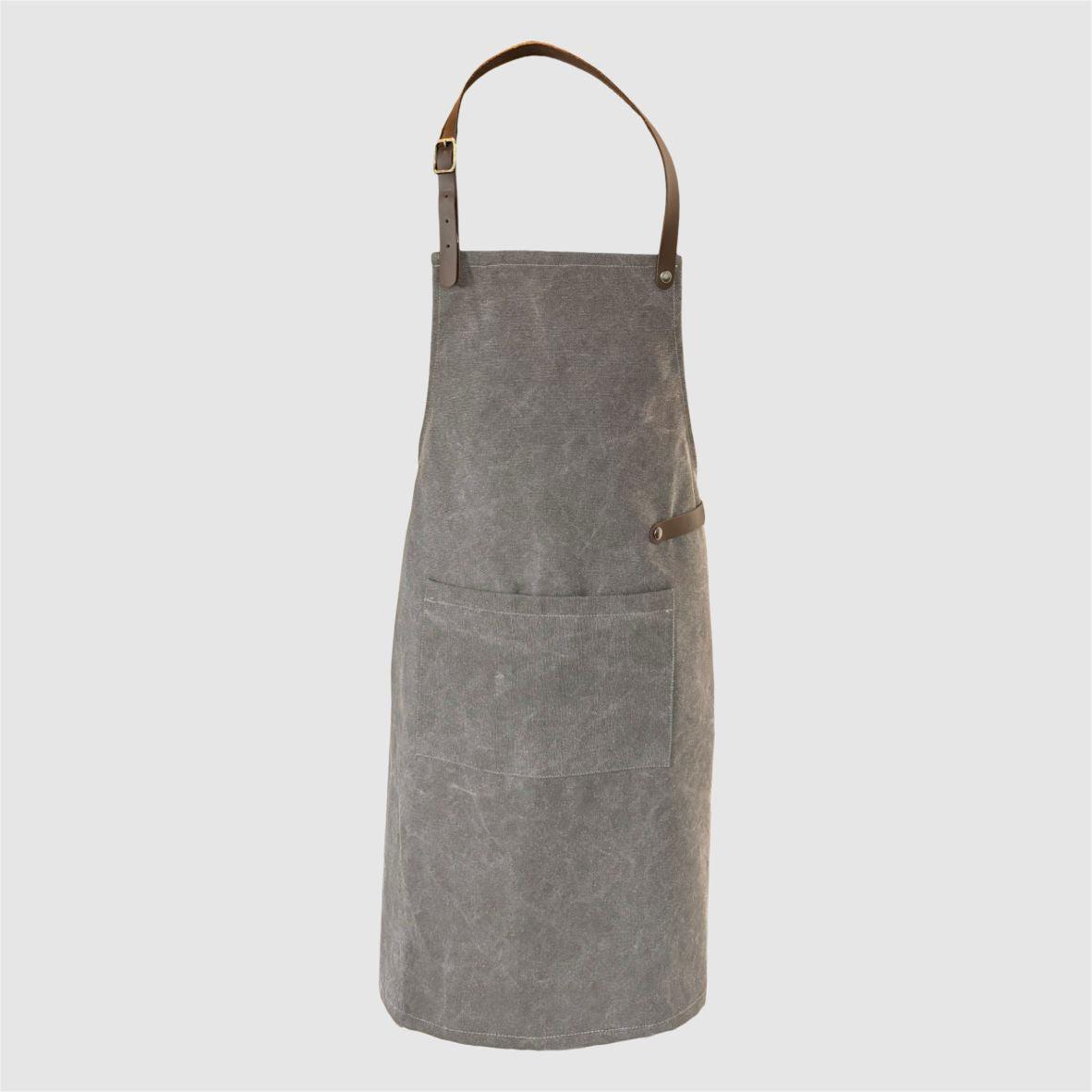 Tablier tissus gris