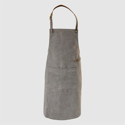 Tablier tissus gris