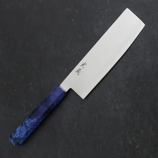 Nakiri (17cm) - Bouleau bleu