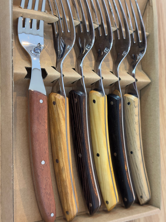 Coffret fourchette 6 BOIS