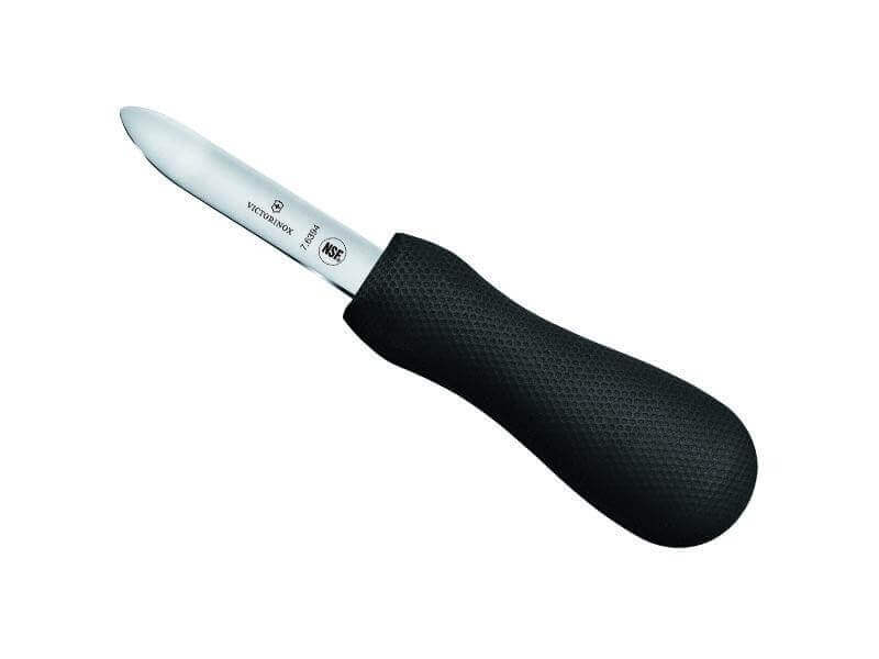 COUTEAU A HUITRES LANCETTE VICTORINOX NOIR
