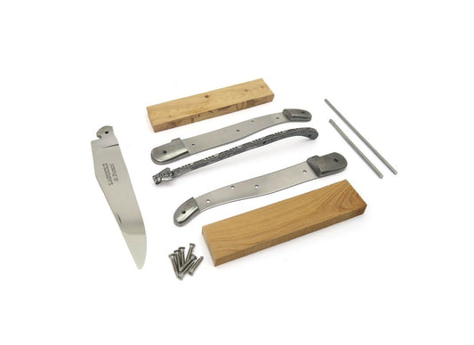 Laguiole en kit - 11cm -lame seule, inox 12C27Mod - 2M inox - Cade