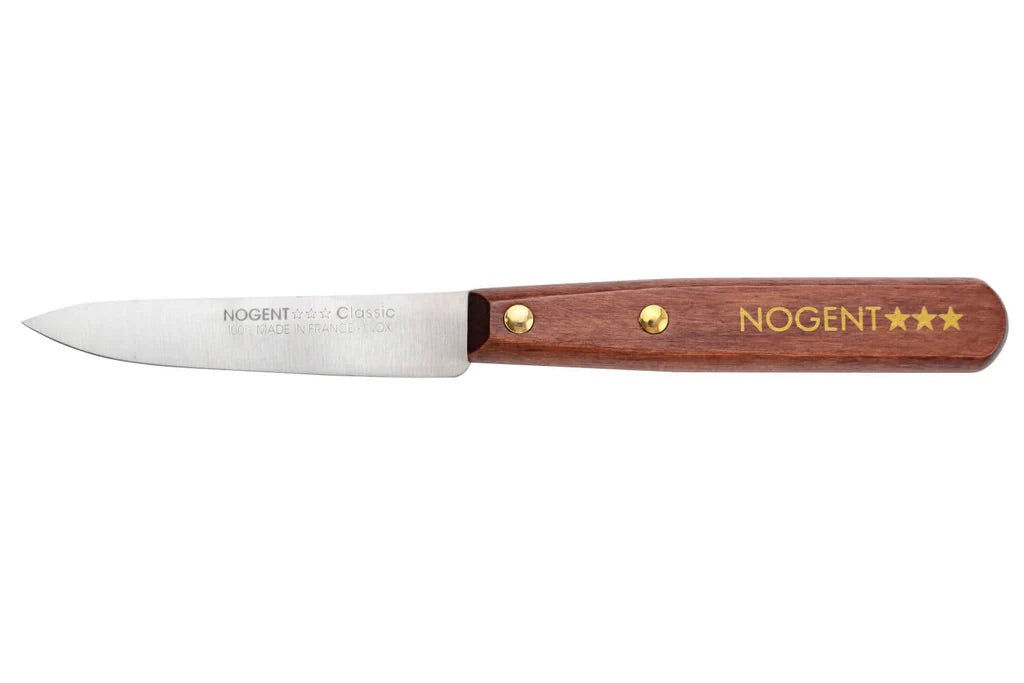 COUTEAUX OFFICE NOGENT*** BOIS 9 CM INOX