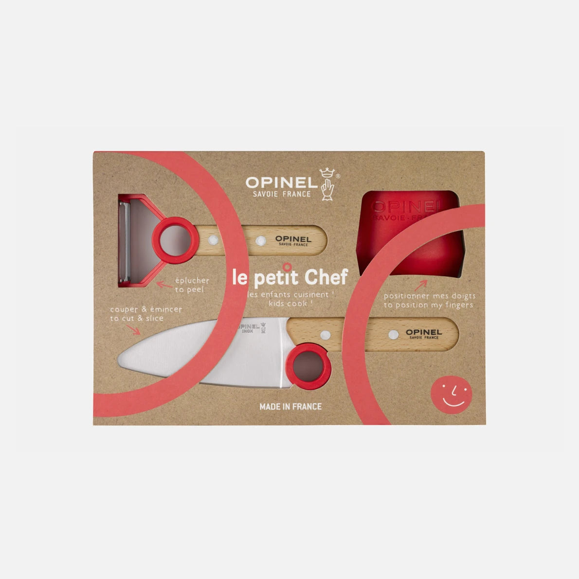 Coffret petit chef rouge