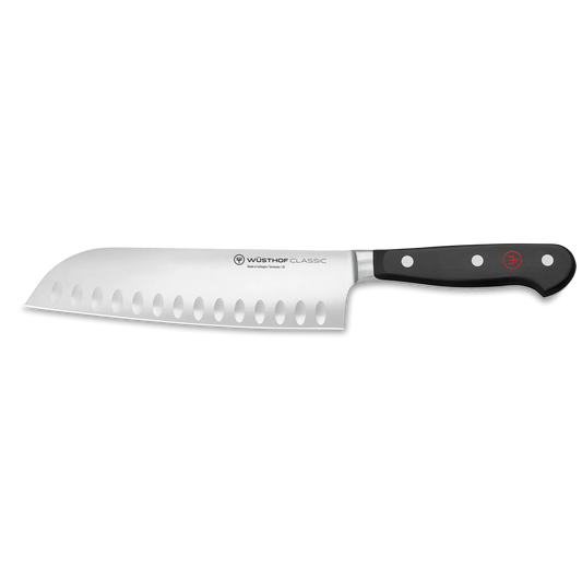 Santoku à lame alvéolée 17 cm