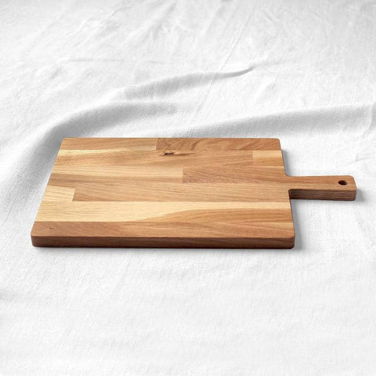 PLANCHE CHENE HUILE 46X28 CM POIGN.10 CM