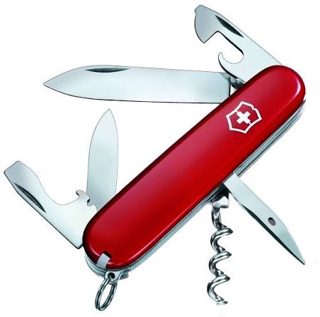 COUTEAU VICTORINOX SPARTAN ROUGE
